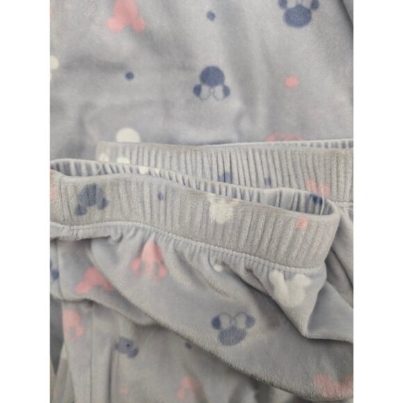 Disney Pajama 2 Piece Set Women's Mickey Silky Stretch Fleece Long Sleeve XXL - Picture 7 of 13